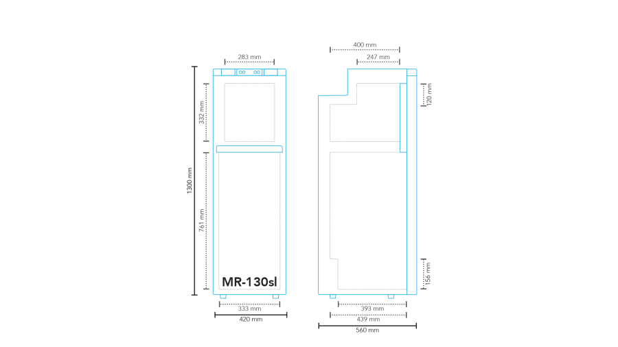 Refrigerator compressor MR-130sl