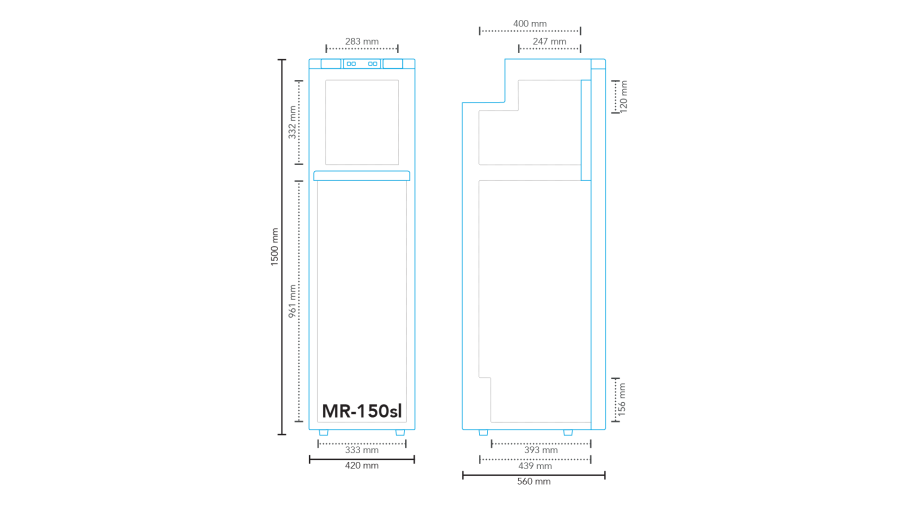 Refrigerator compressor MR-150sl