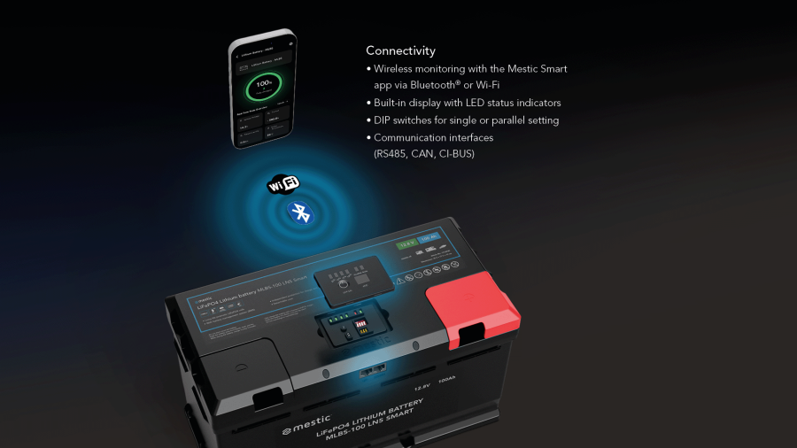 Lithium battery MLBS-150 LN5 smart