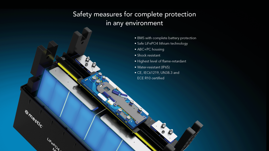 Lithium battery MLBS-200 smart