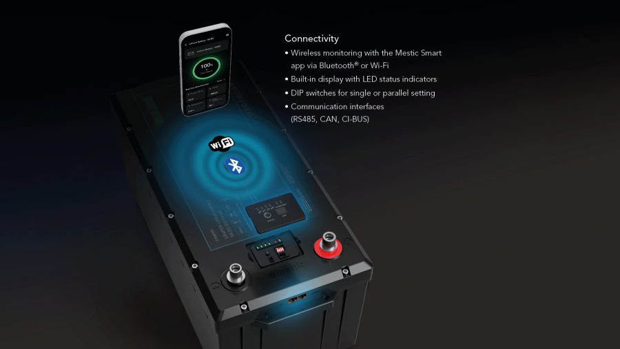 Lithium battery MLBS-200 smart