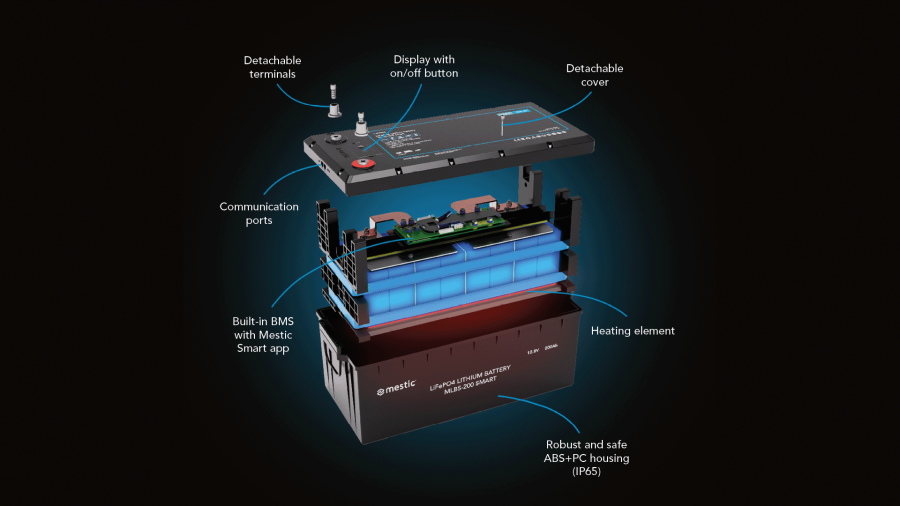 Lithium battery MLBS-300 smart