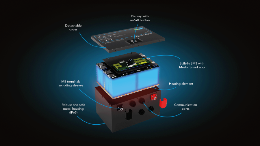 Lithium battery MLBS-200mc smart