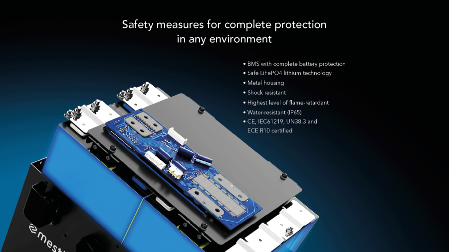 Lithium battery MLBS-200mc smart
