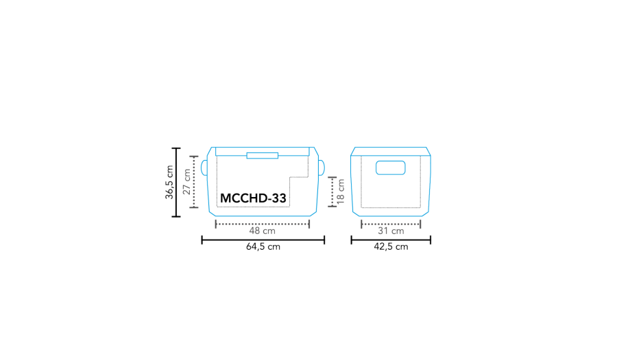 Cool box compressor MCCHD-33 DC
