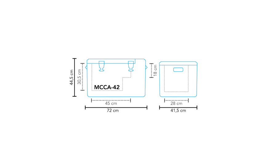Cool box compressor MCCA-42 DC
