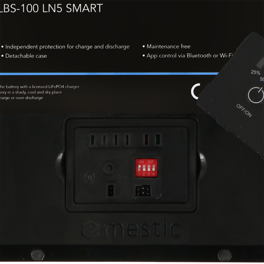 Lithium battery MLBS-100 LN5 smart